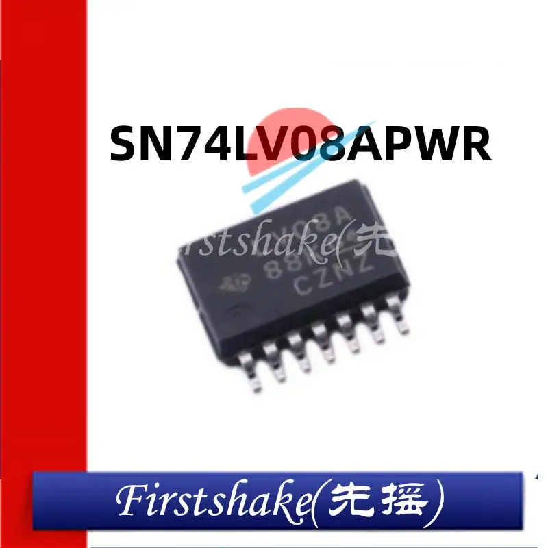 

10Pcs SN74LV08APWR New Imported Silk Screen LV08A Patch TSSOP14 Logic Gate Chip IC