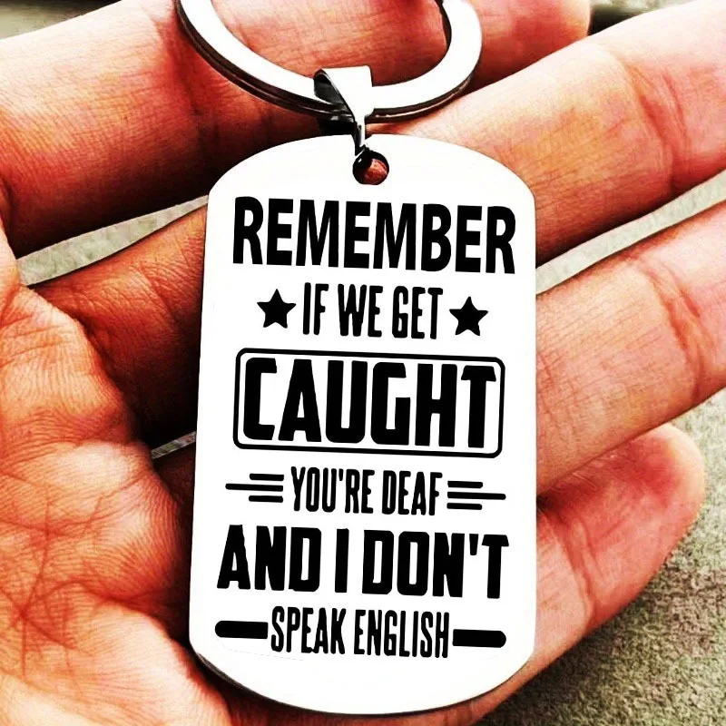 

1PC Funny Keychain For Men, Funny Novelty Keychain For Men