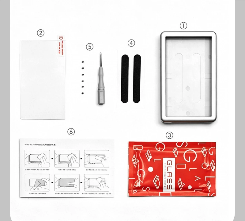 FiiO Nest Pod 미니 MP3 플레이어 보호 케이스 오리지널 JM21 휴대용 하이파이 음악 플레이어 레트로 투명 보호 커버