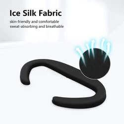 AMVR PU Leather Face Eye Mask Cover for VR Glasses - Protective and Comfortable Accessory (Type 3)