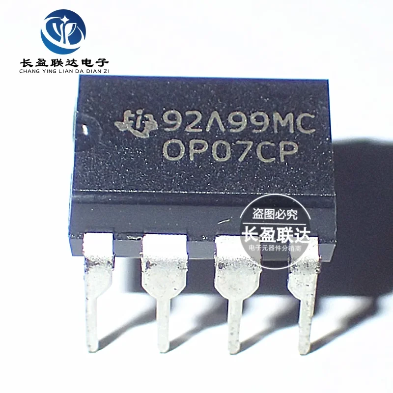 5 Pz/Lotto Nuovo Originale Op07 Op07C Op07Cp Dip-8 Ultralow Offset Voltageamplificatore Operazionale
