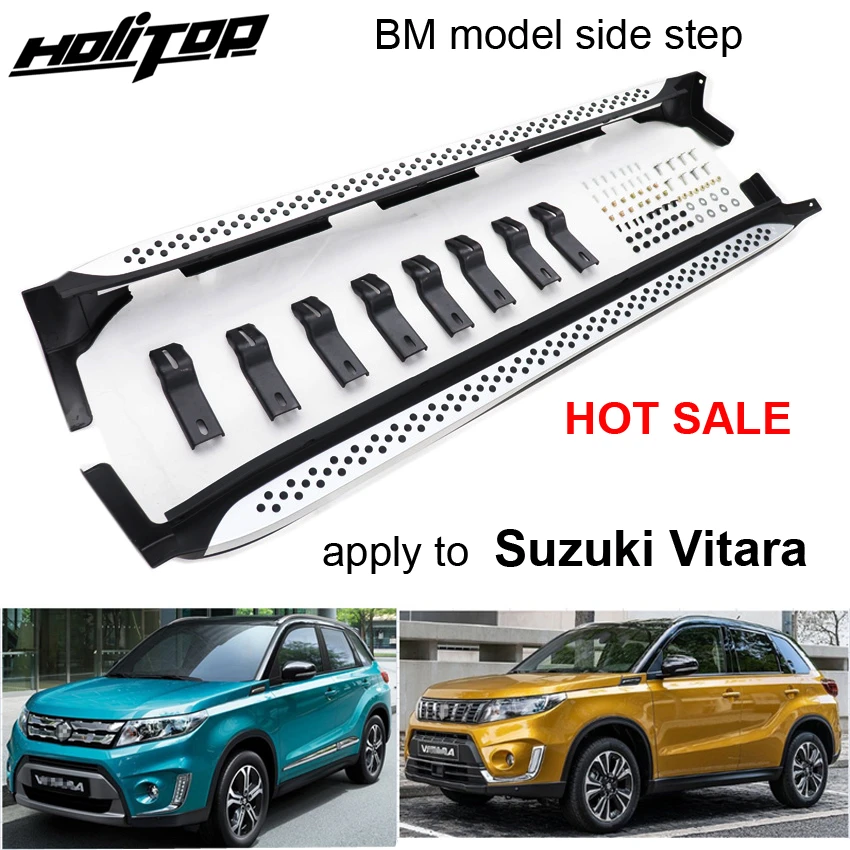 Newest running boards side step nerf bar for Suzuki Vitara,two models