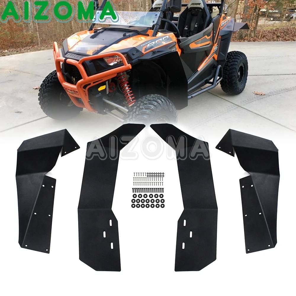 Front Rear Fender Flares Mudflaps Splash Guards Extension Kits For