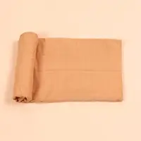 HappyFlute 120*110cm Baby Solid Muslin Swaddle 100% Cotton Newborn Blanket Soft  Stroller Cover For Infant Wrap Sleepsack 2
