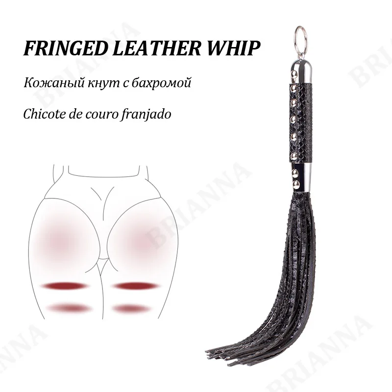 BDSM vintage leather loose whip metal rivet vintage openwork clock S exclusive nameplate slave game leather whip couple SP sex party toys,erotic sex toy,sex toys,sex bondage toys
