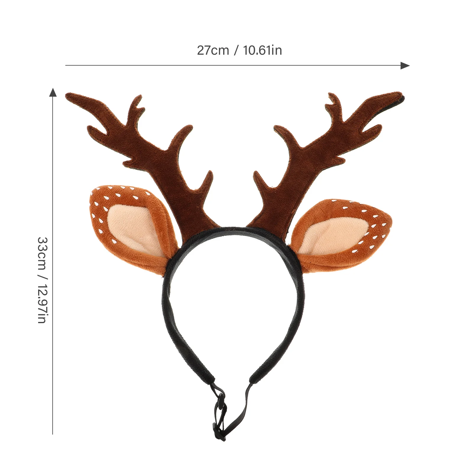 Reindeer Dog Costume Puppy Ears Toys Headband Halloween Christmas for Cat Child 2