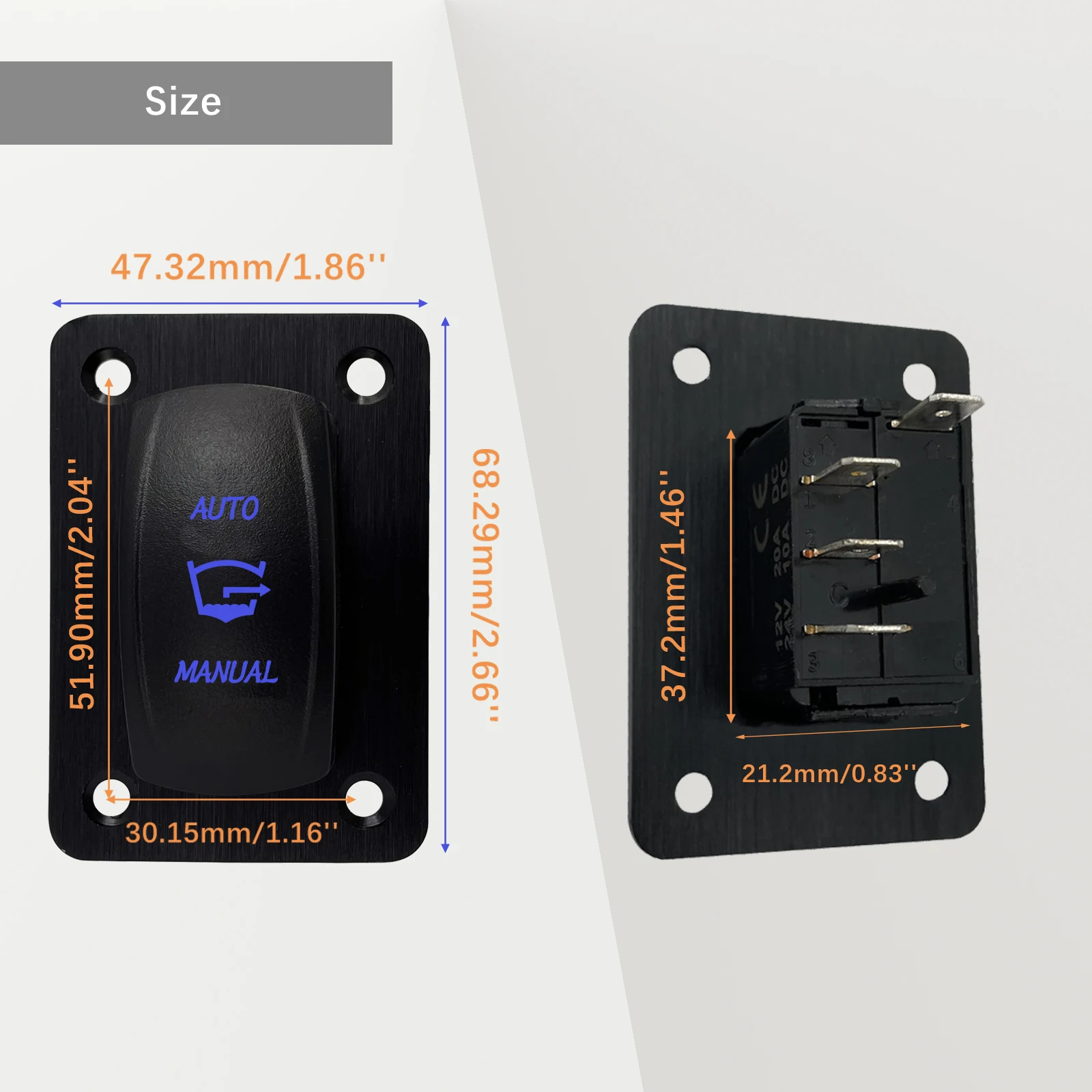 45W-Panneau Unique--Kit De Panneaux Solaires étanches, Chargeur USB