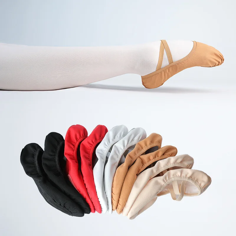 CLYFAN Women Ballet Shoes Canvas Girls Dance Slippers Split Sole Gymnastics Yoga Dancing Shoes Children Adult Ballerina dance shoes