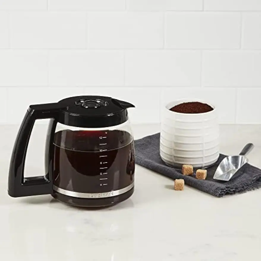 DCC-1200P1 Brew Central 12-Cup Programmable Coffeemaker Coffee Maker, Carafe, Brushed Chrome 4