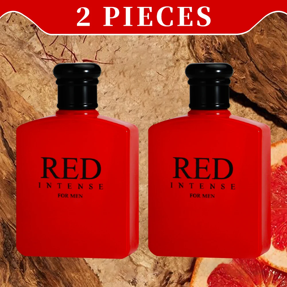 thumbnail image 1 of RED INTENSE Eau de Parfum Spray 3.4 onzas / 100 ml Fragancia multicapa Fragancia aromática para hombres Perfumes EDP para hombres Frutas, 1 of 5