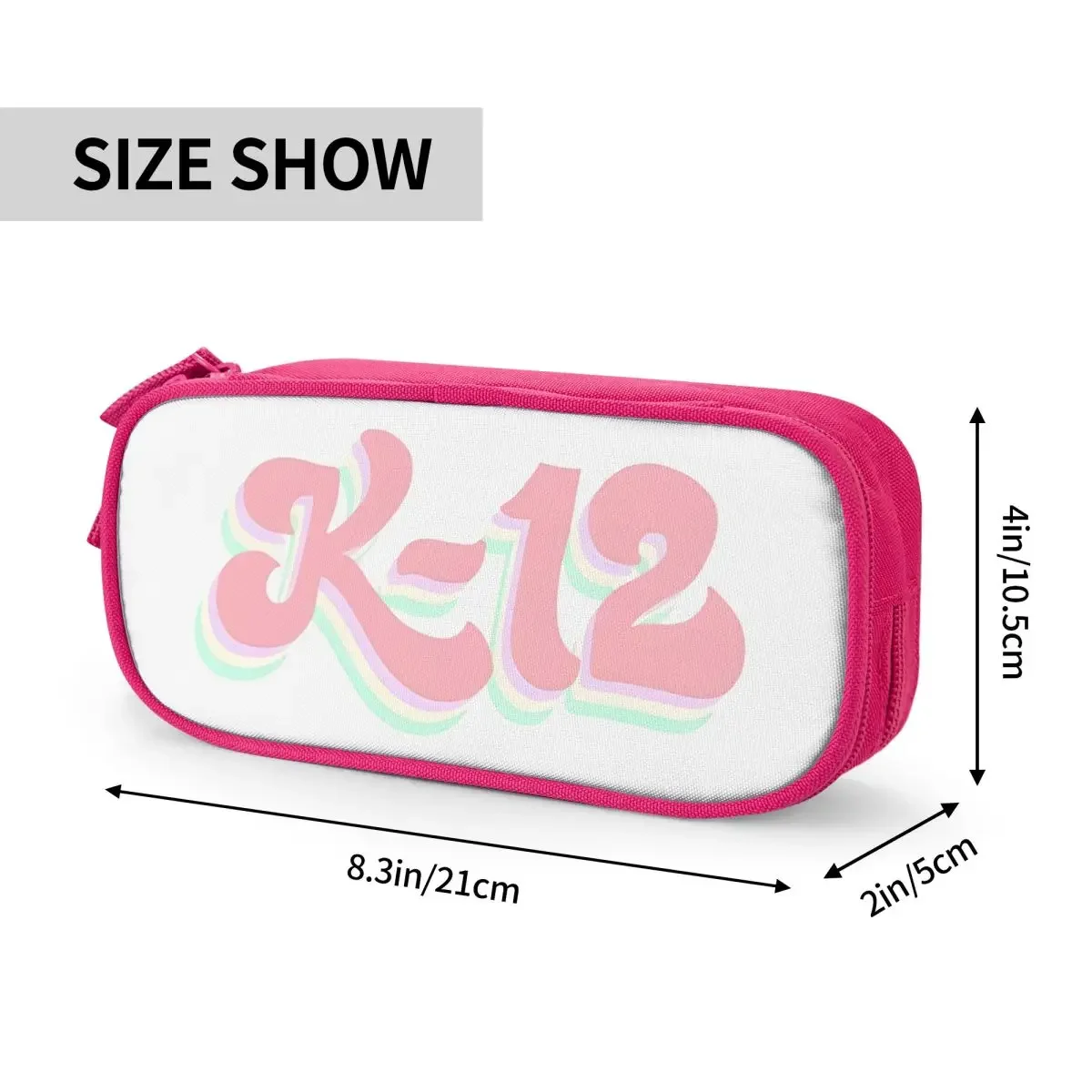 K-12 Melanie Martinez Pencil Case Music Singer Pencilcases Pen for Student Big Capacity Bags Students School Cosmetic Stationery 6
