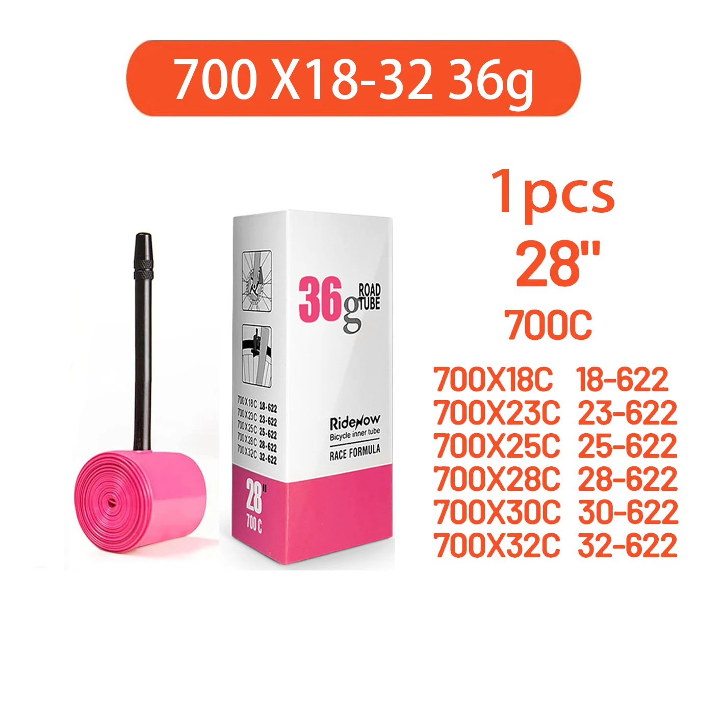 Ultralight TPU Bicycle Inner Tube with French Valve