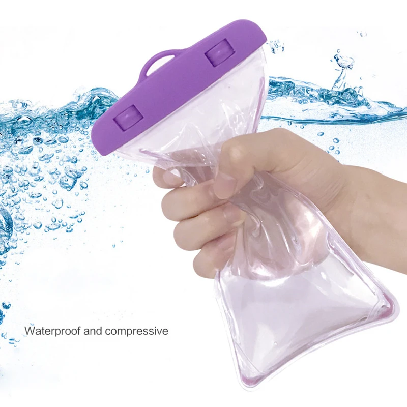 Phone Case Universal Clear Waterproof for iPhone 13 12 11 Pro Max X Xs XR 7 8 Xiaomi Huawei Samsung