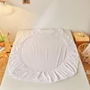 Fitted Bed Sheet Luxury Egyptian Pure Cotton Mattress Cover Bedspreads Elastic Bed Linens Soft Bedsheet (Pillowcase Can Order) 4