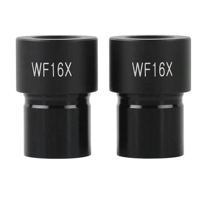 Microscope Eyepiece Biological Microscope 2pcs Biological Microscope Eyepiece School Science Educational Optical Microscope Glass Lens WF5X WF10X WF15X WF16X WF20X WF25X