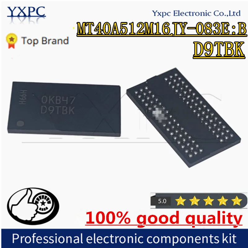 

D9TBK MT40A512M16JY-083E:B DDR4 8GB FBGA96 Flash 8G Memory IC Chipset With Balls