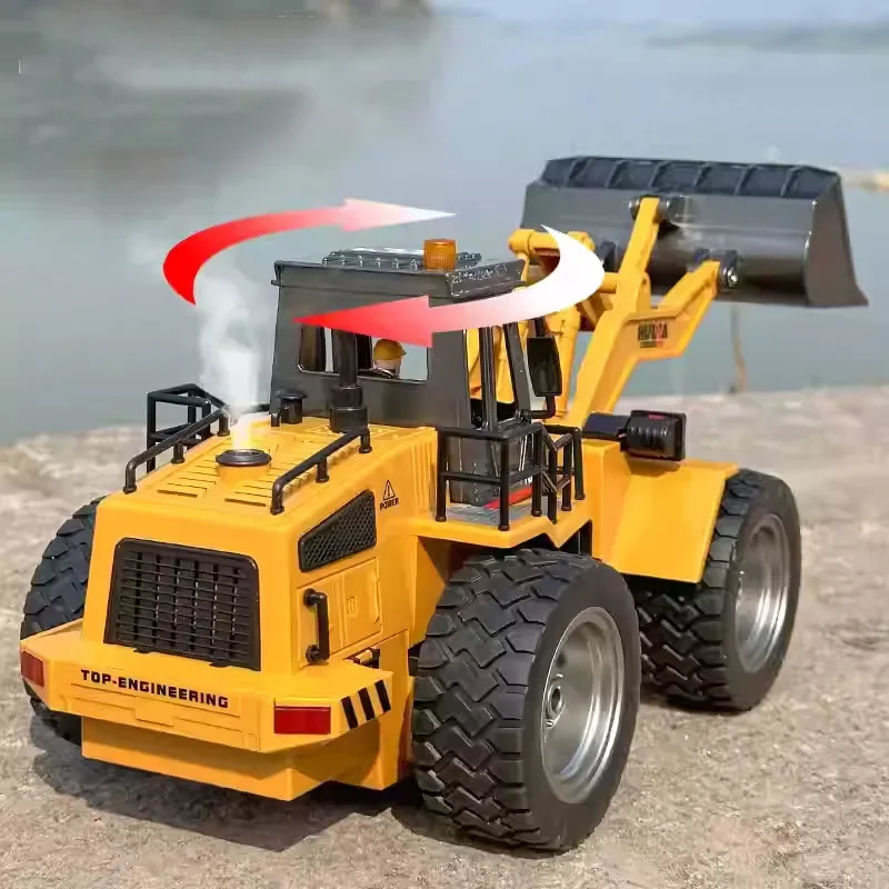 Alloy Rc Bulldozer Tractor Model 2.4G Radio Controlled Car