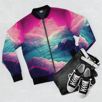 Felpa con cappuccio da strada da uomo Felpa stile casual Manica lunga Harajuku Bomber Giubbotti 2024 Autunno Nuovo designer Felpa Giacca Cappotto 1