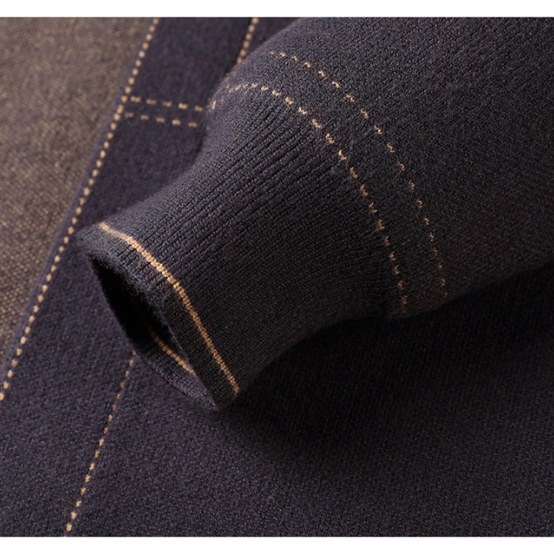 Men's Winter Sweater Cardigan Sweater Male Knitted Sweater Men's Winter Jackets Thin Men's Knitted Cardigan Youth Slim Cardigan