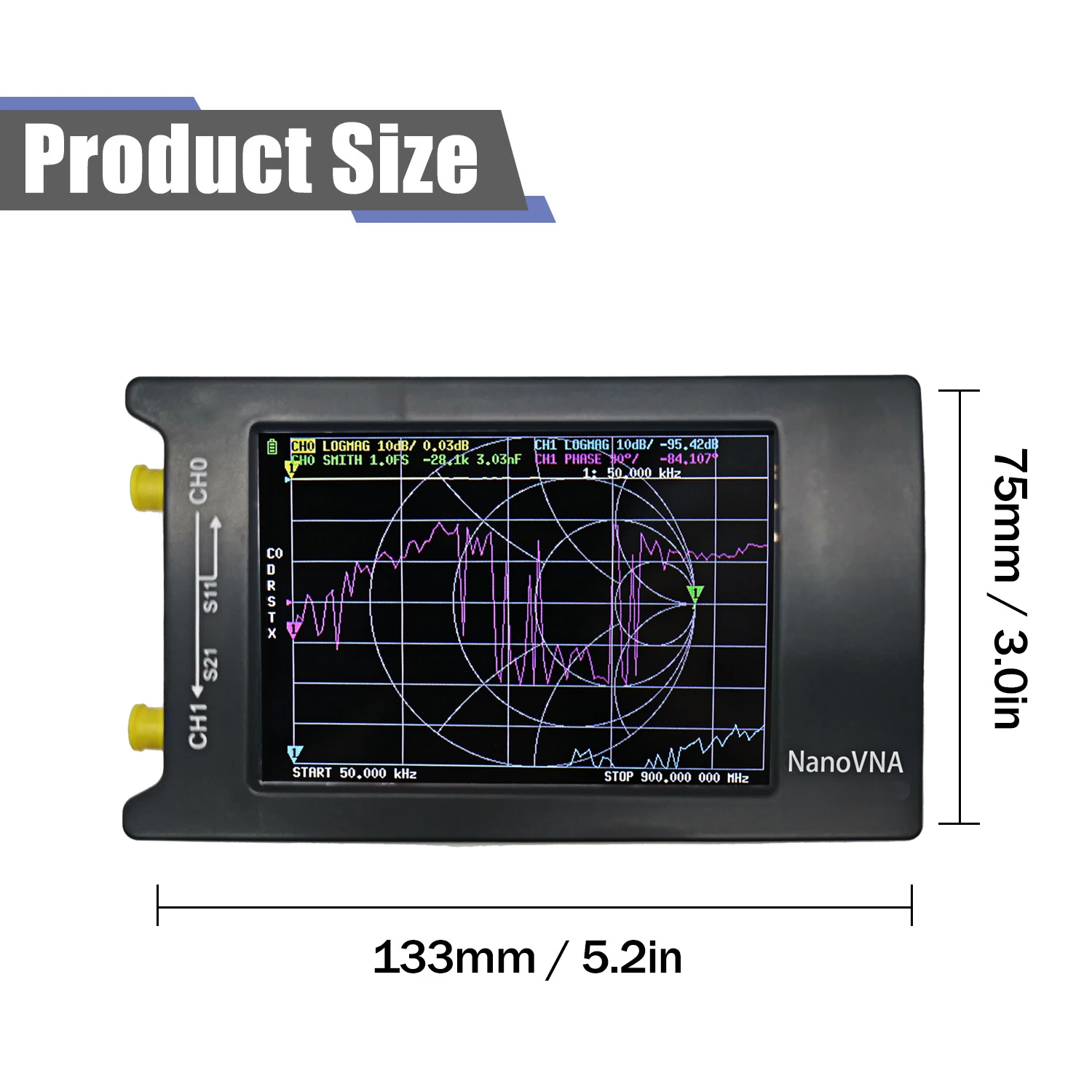 SMA Calibration Kit For NanoVNA H H4 F V2 V3 SAA Mini1300 PS100 Vector Network Analyzer Antenna Analyzer,5 Pcs/Set