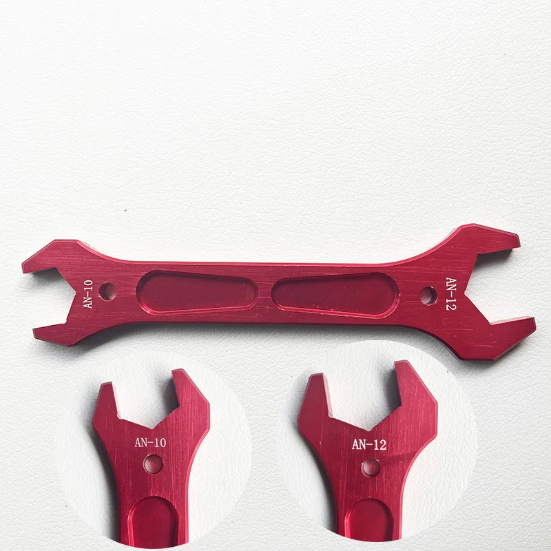 Description Picture 4 of itemDouble Ended Fitting AN Aluminum Wrench Hose Fitting Tool Socket Wrench Spanner Tool Kit AN3 AN4 AN6 AN8 AN10 AN12