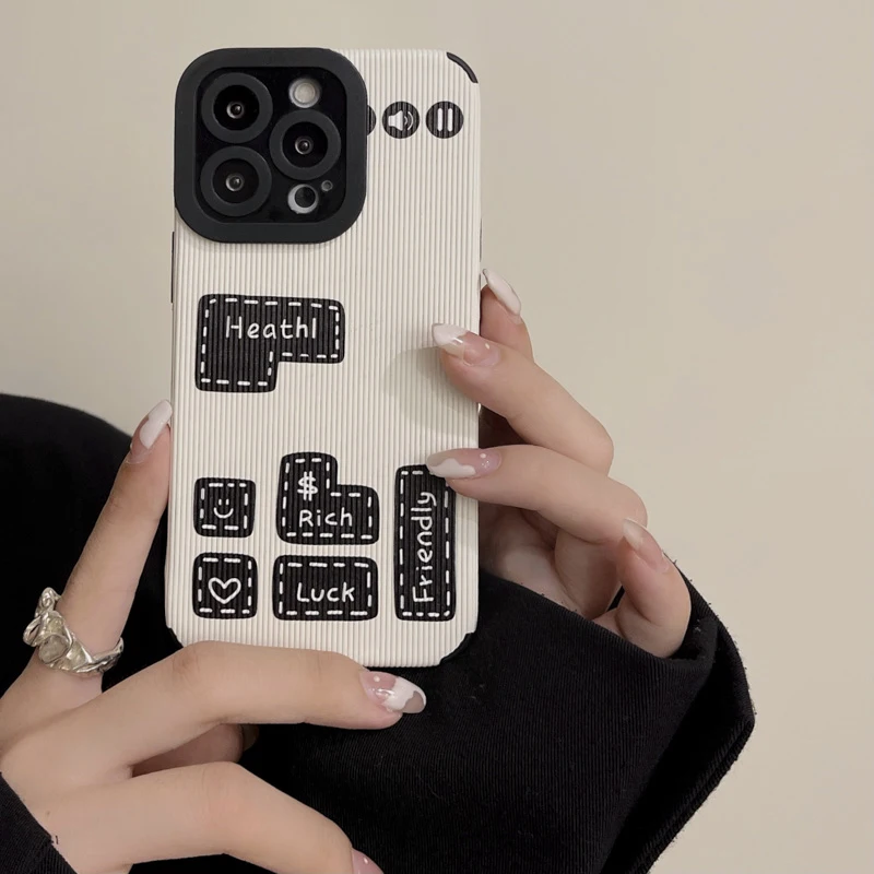 Защитный чехол для IPhone 11 13 12 Pro Max XR X XS 7 8 Plus 11Pro 13Pro Тетрис задняя крышка | Мобильные