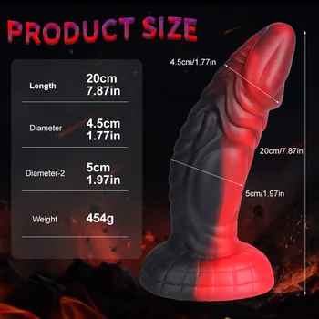 New Monster Dildo Vaginal Anal Plug Butt Plug Sexy Toys For Women /Men Buttplug Masturbators Dildos Adult18 Sex Toys Fake Penis 6