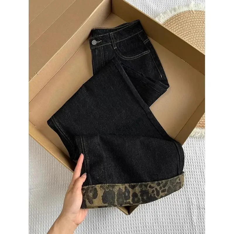 Black/trousers [Leopard stitching]]