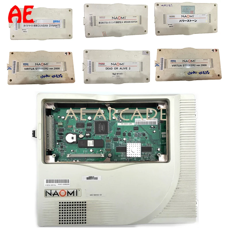 Original Arcade Sega NAOMI Motherboard Consoles and Retro Video