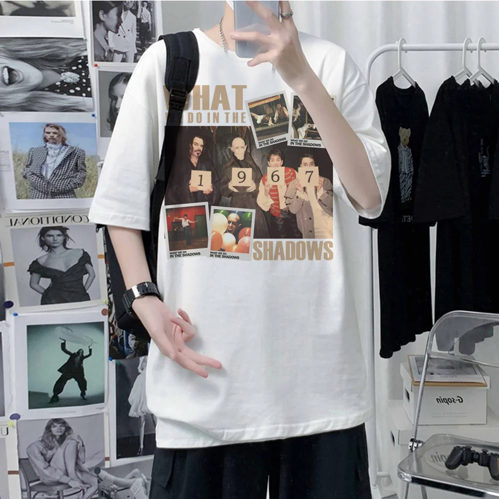 What We Do In The Shadows T-Shirt Uomo Designer Divertente Tshirt Uomo Comic Clothes