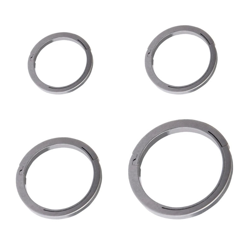 

Титановые брелки для ключей, боковые нажимные кольца для ключей, сверхмощные брелки для ключей