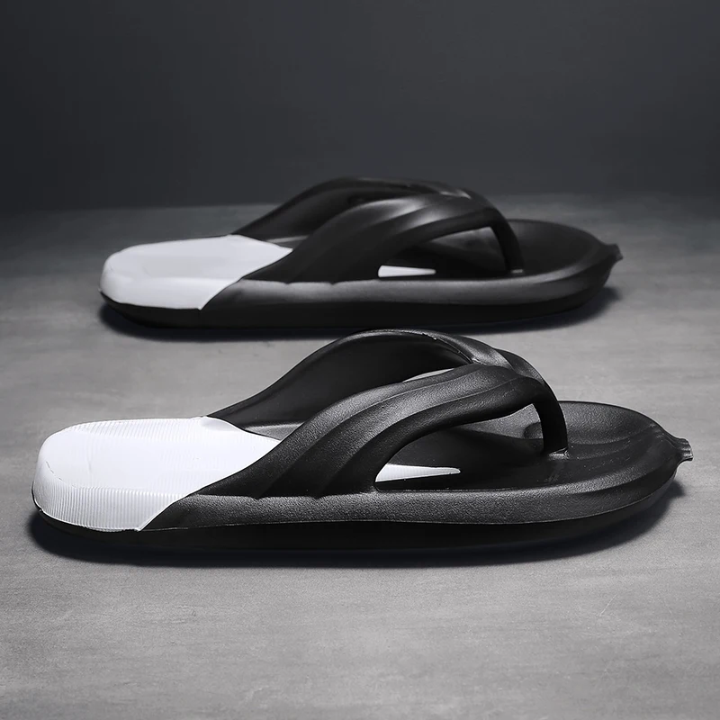 

Popular Model Flip Flops New Fashion Unique Design Suitable Indoor And Outdoor Couple Style Slippers Fashionably Simple Sleek