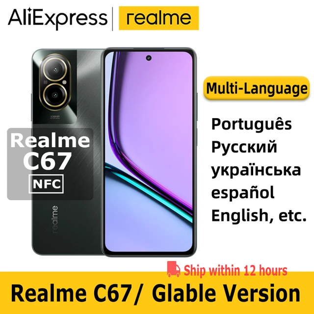 World Premiere】Original Realme C67 108MP Camera 3X In-Sensor Zoom.