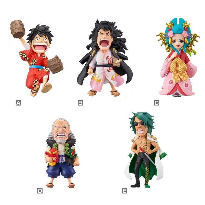 

Bandai оригинальный WCF цельный козуки Hiyori Luffy Aramaki козуки аниме экшн-Фигурки игрушки для мальчиков девочек детские подарки на день рождения