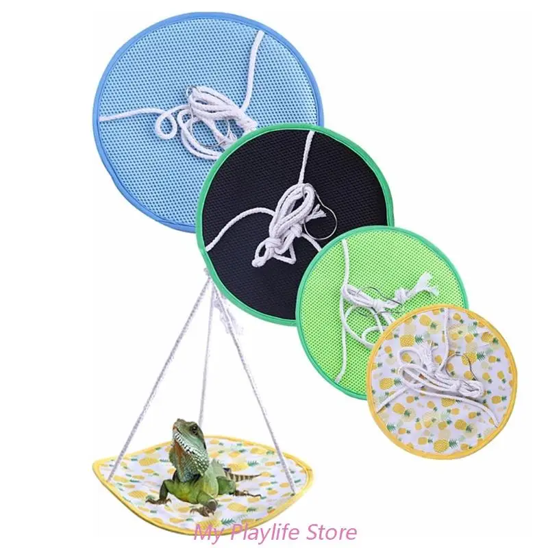 ReptilesHammockSwingHangingBedLizardsHammockRoundBeardedDragon