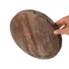 1Pc Round Wooden Tray Candle Holder Kitchen Countertop Multi-purpose Tray Home Decor for Farmhouse Dinning Table 4