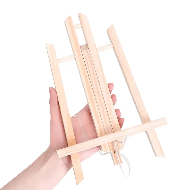 Painting Easel Shelf Classroom Students Artist Exhibition Art Craft Wooden Display Stand Holder DIY Arts Photo Cards Displaying sketch easel wooden easel wood table easel