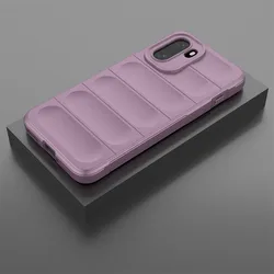 Luxury Anti - Slip Silicone Shockproof TPU Phone Case Cover for OnePlus ACE 6 6T (Purple)
