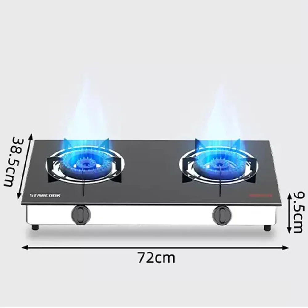 Table Top Gas Cooker 2 Burner Household Cocina A Gas Doube Cooktop Gas Stove Fierce Fire Kitchen Cooker 5
