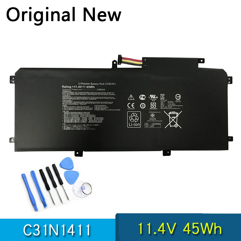 

NEW Original C31N1411 Laptop Battery For ASUS Zenbook U305 U305F U305FA U305CA UX305 UX305CA UX305F UX305FA 11.4V 45Wh