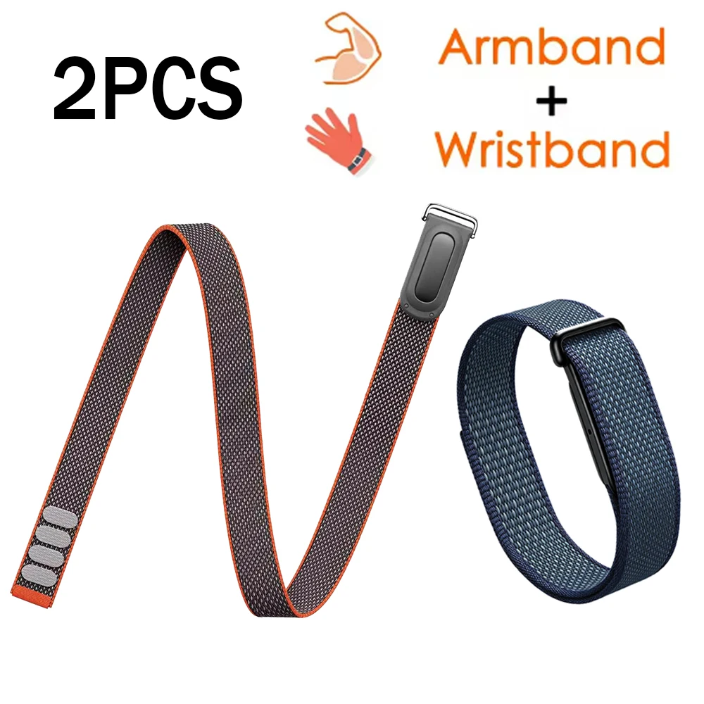 Nylon Woven Breathable Sport Fitness Tracker Adjustable Strap