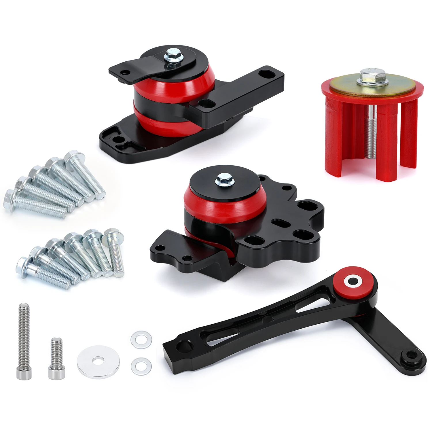 PQY-85A POLY Engine Transmission Pendulum Mount Kit For 09+ VW Jetta Golf MK5 MK6 Passat Audi TT A3 2.0 TSI
