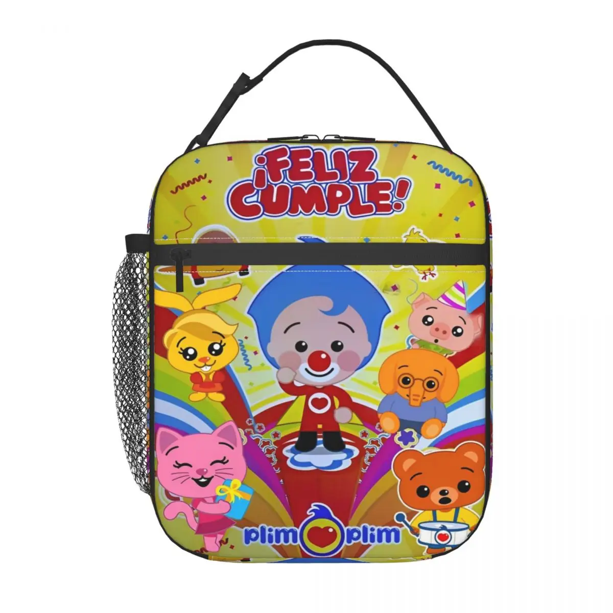 Plim-Plims Merch Insulated Lunch Bag For Work Storage Food Boxes Portable Cooler Thermal Lunch Boxes