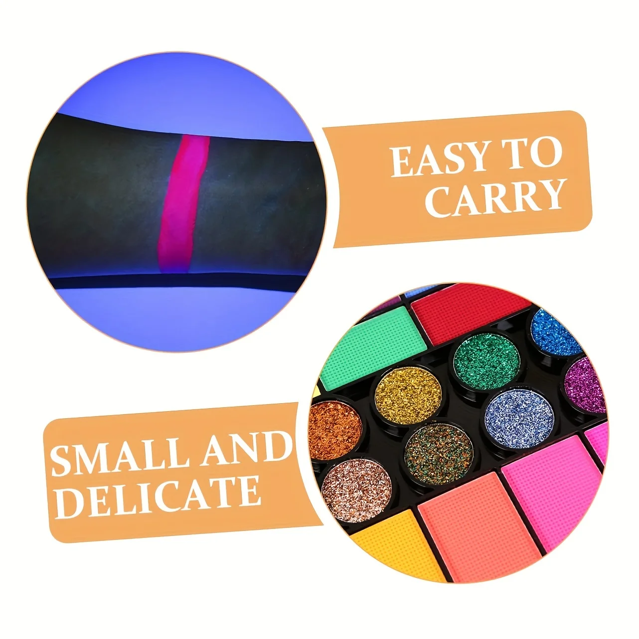 42 Colors Glow Fluorescent Neon Oil Face Body Art Paint Uy Glow Oil Painting Partyfancy Dress Beauty Makeuo cosmefcs 6