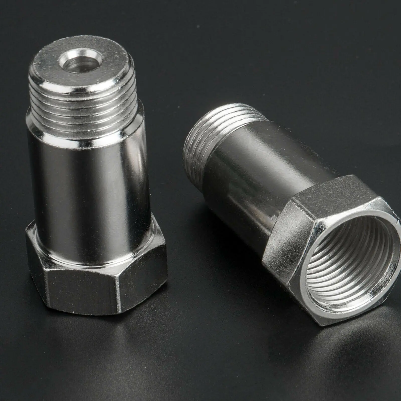 20PCS O2 Oxygen Sensor Spacer Test Pipe Extension Extender Adapter CEL M18X1.5 HHO 45mm Bung Test Pipe 4