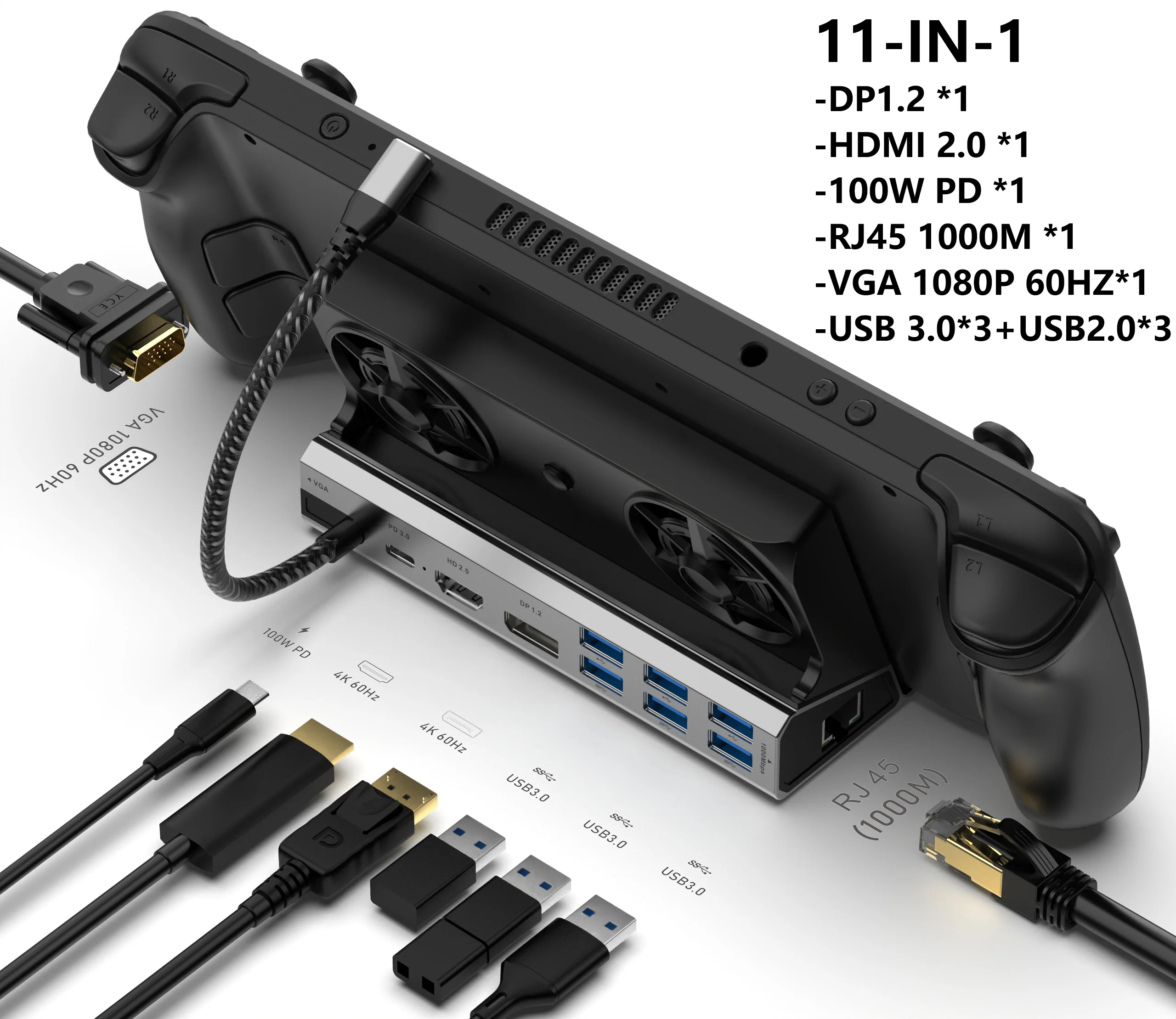 steam deck 256GB USB充電器バッテリ　ドッグハブ steam deck 256GB USB充電器バッテリ ドッグハブ その他