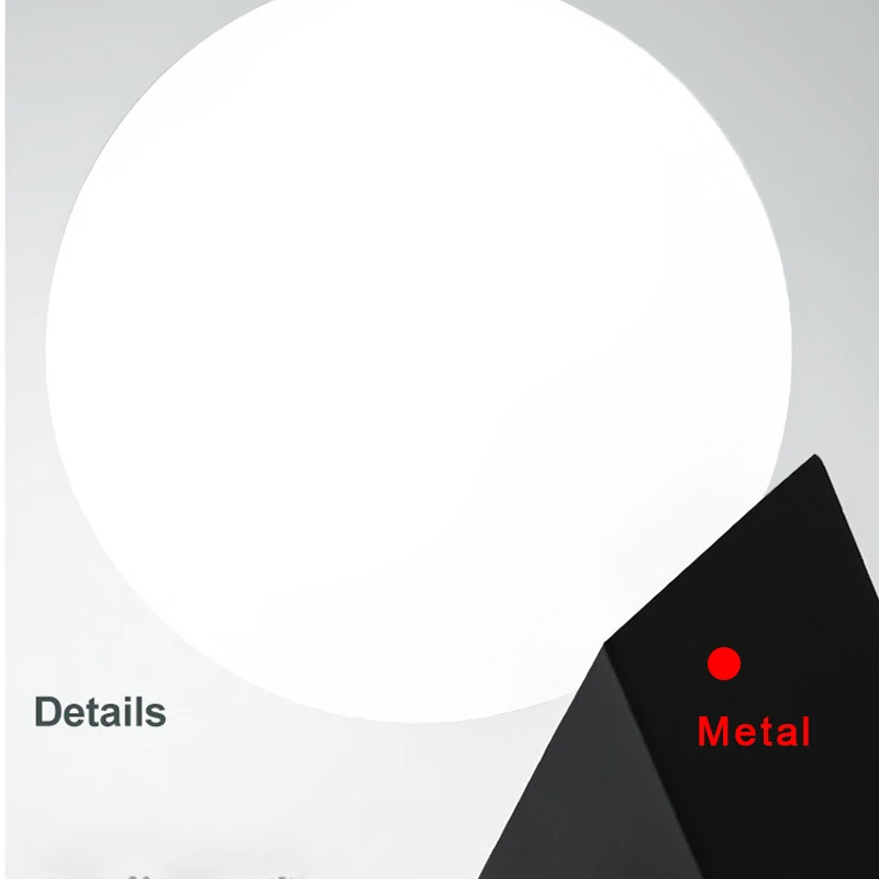 Indoor Wall Lamps for Corridor Aisle Balcony with Glass Ball Modern G9 9W LED Wall Lighting Wall Sconce for Bedroom Living Room - 4