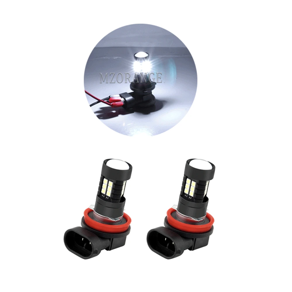 Enhanced LED Fog Lights with Cover Grill Bezel