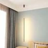 Modern Black Led Pendant Lights for Bedroom Simple Home Deco Aluminum Hanging Lamps Living Room Study Loft Light Fixture Abajur 3