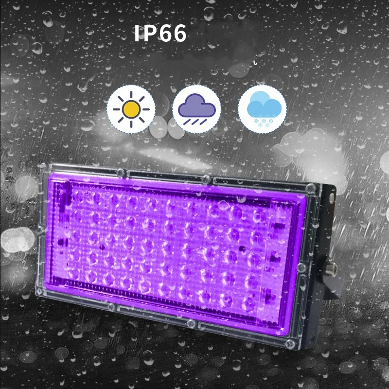 50W/100W/200W UV Curing Lamp 365nm/395nm/405nm Fluorescent Detection Shadowless Glue Projection